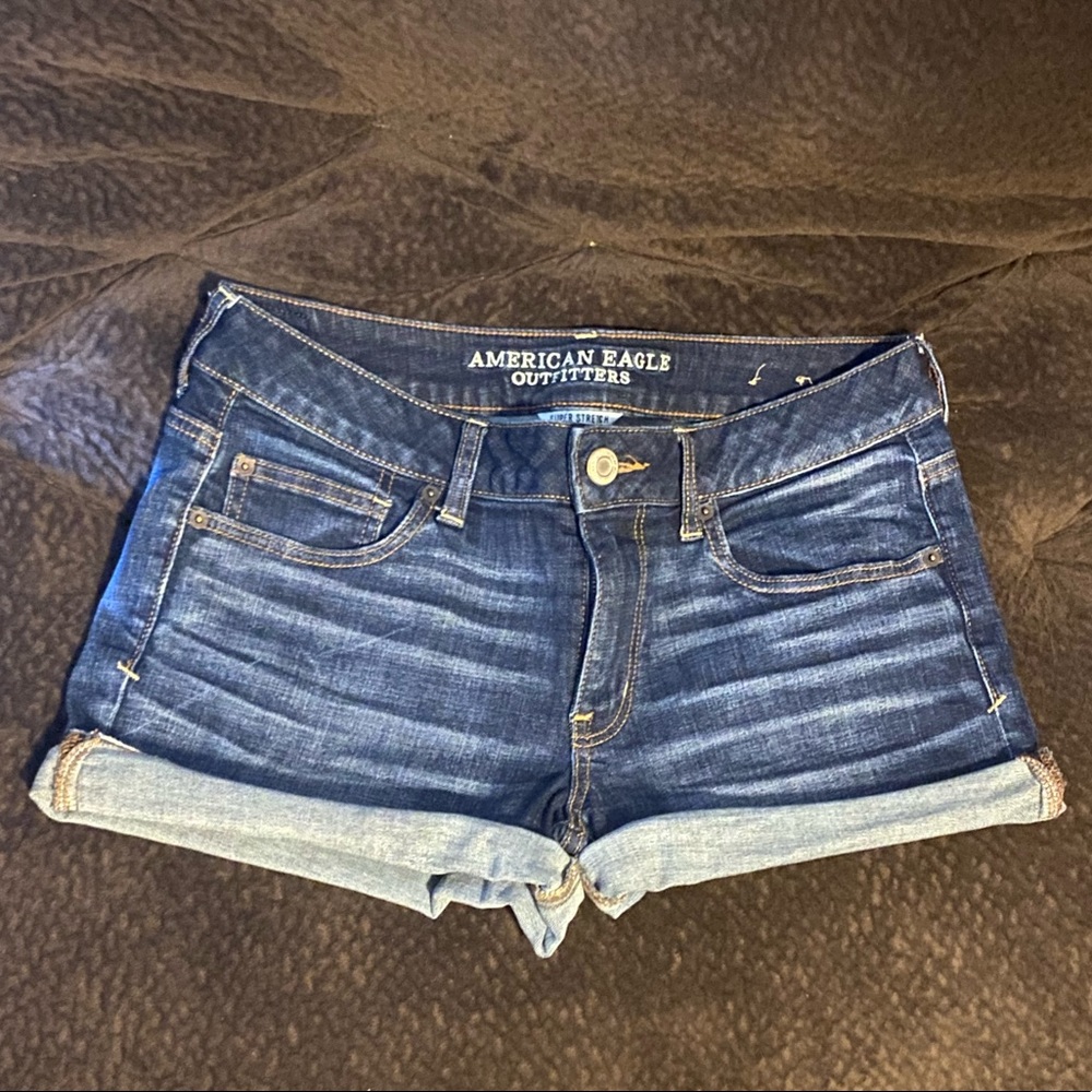 American Eagle Jean Shorts- Super Stretch